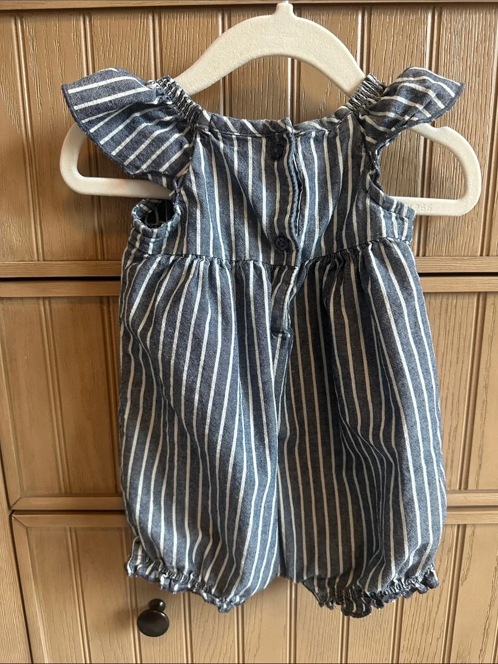 Carters striped romper